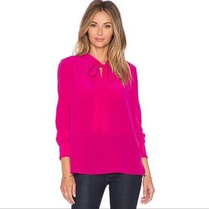 Kate spade Pussy Bow Blouse Sz Large